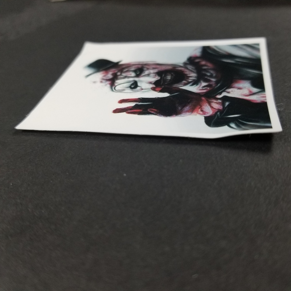 Terrifier Vinyl Stickers Set Of 2 - Picture 3 of 3